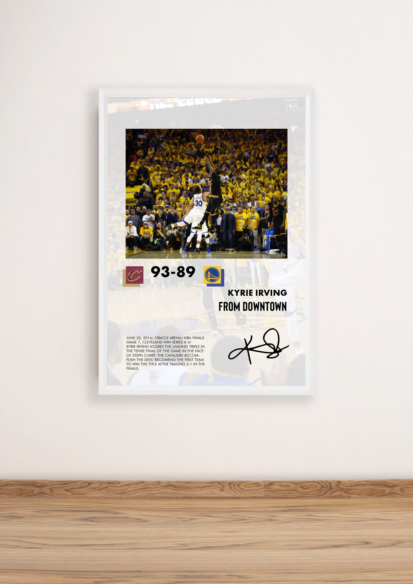 (NBA) Irving clutch shot Poster