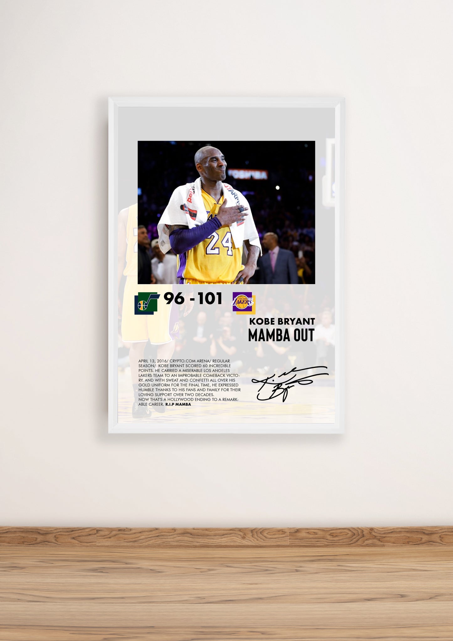 (NBA) Mamba Out Poster