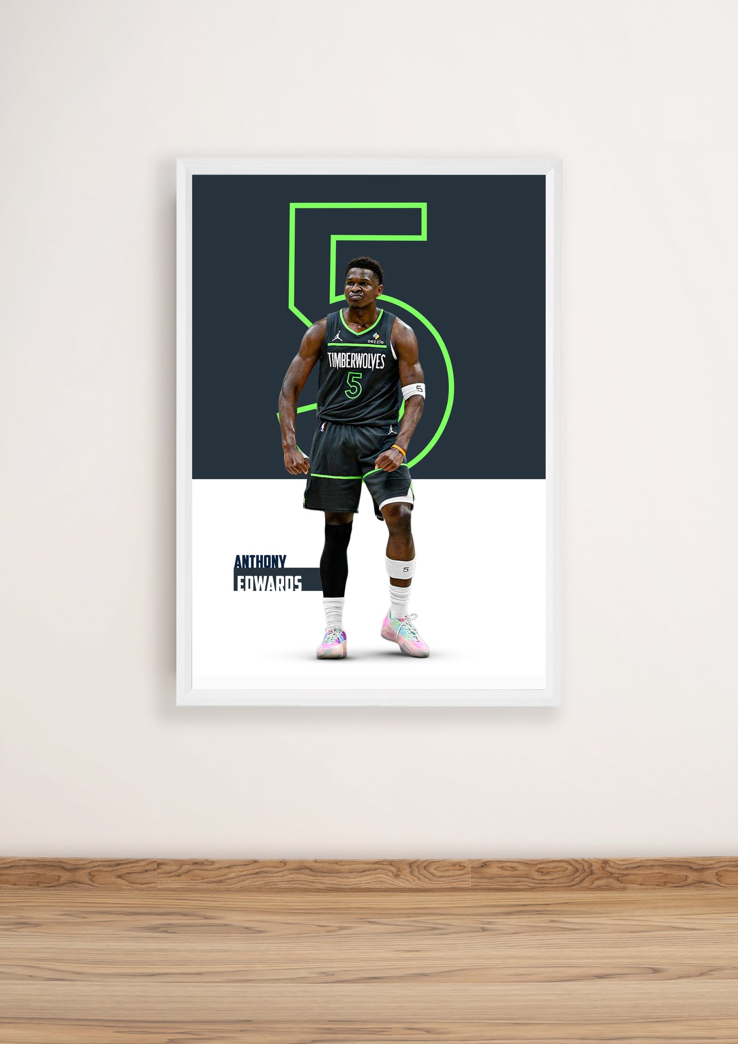 (NBA Player) Anthony Edwards poster