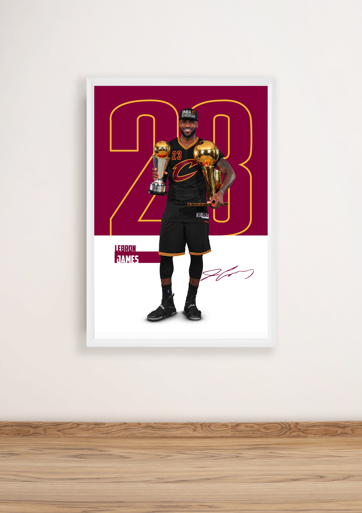 (NBA Player) LeBron James poster