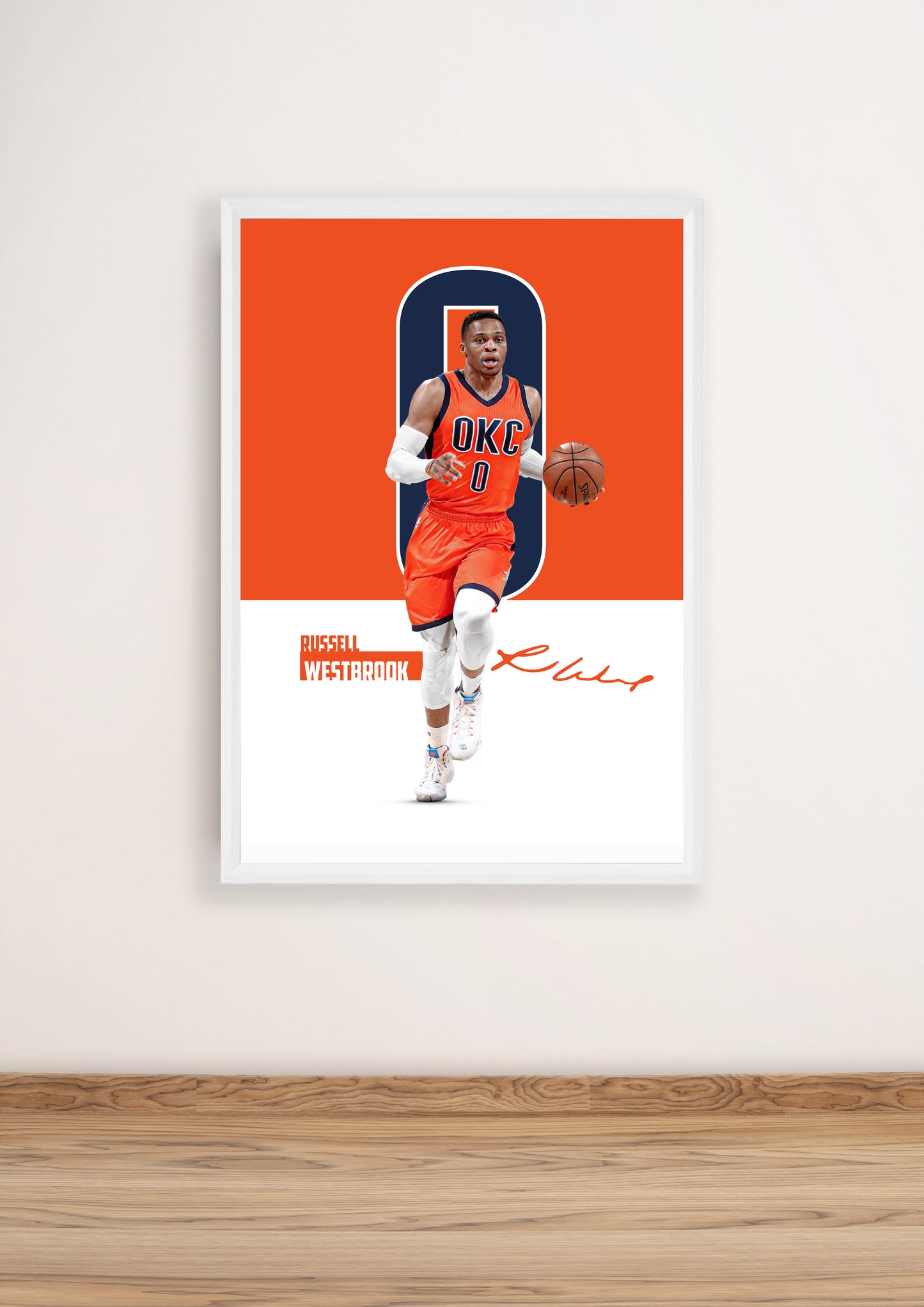(NBA Player) Russell Westbrook poster