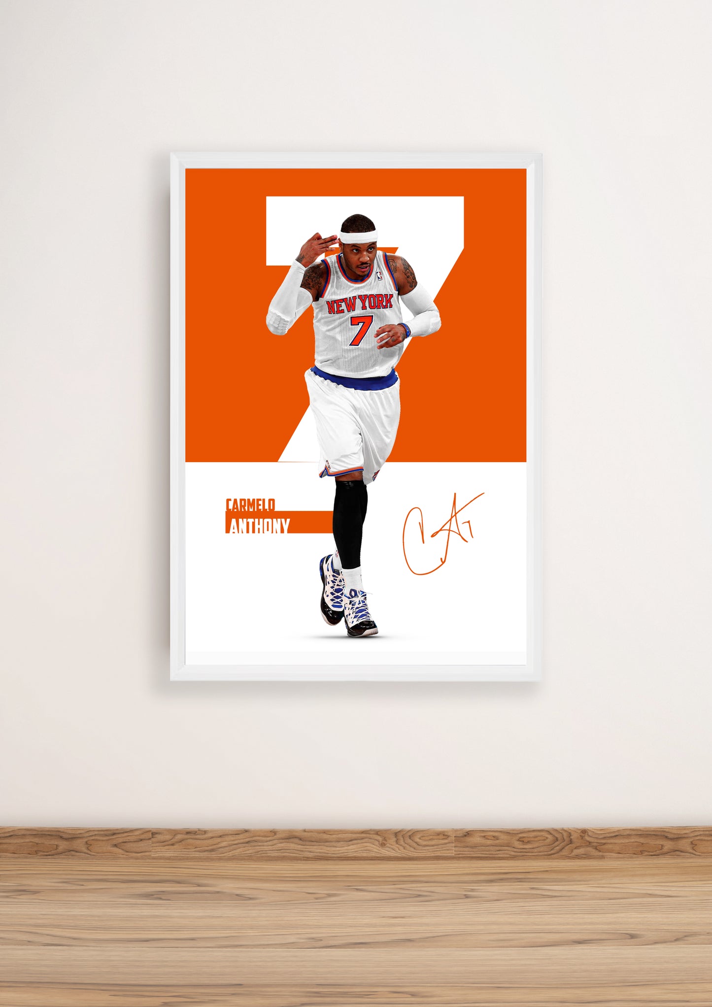 (NBA Player) Carmelo Anthony poster
