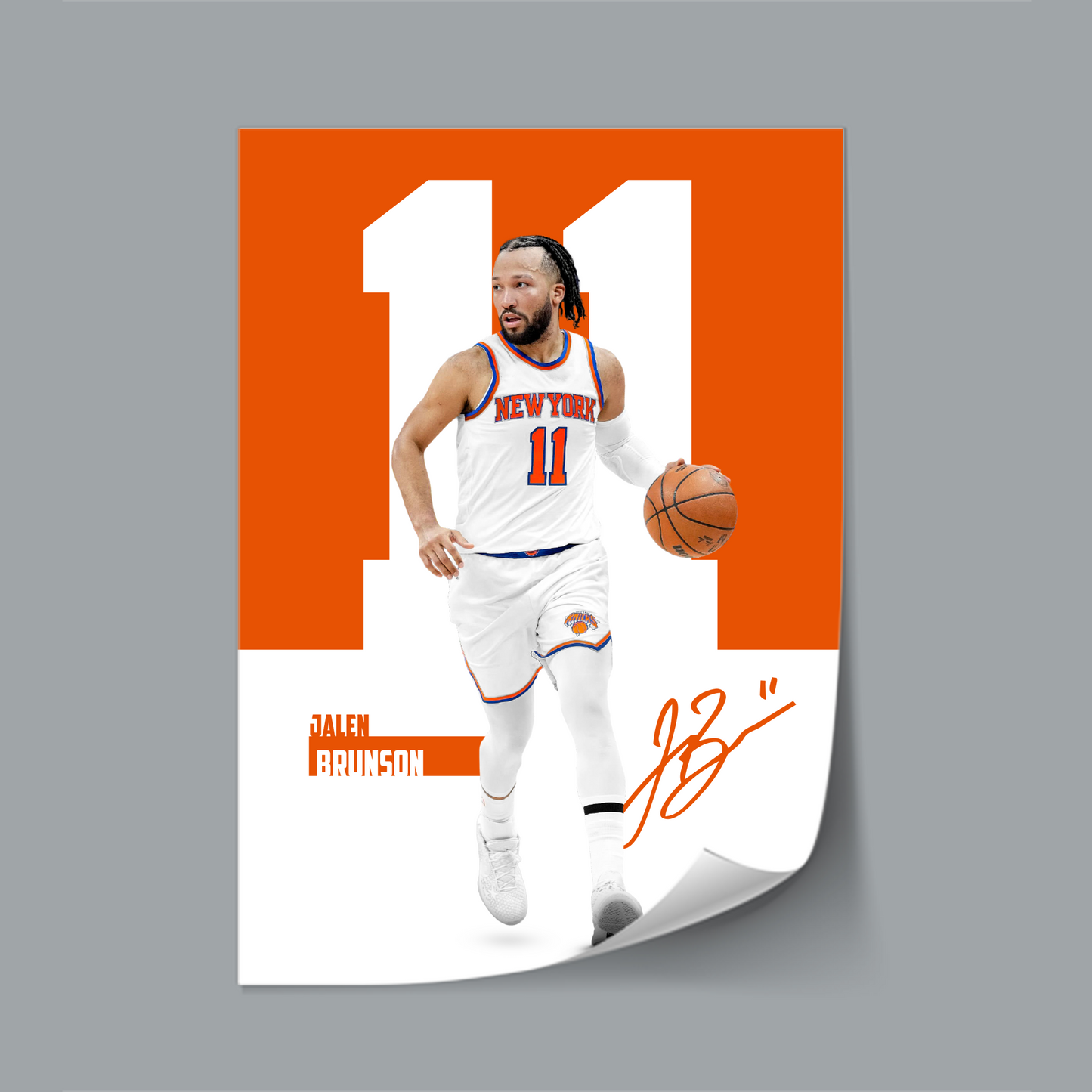 (NBA Player) Jalen Brunson poster