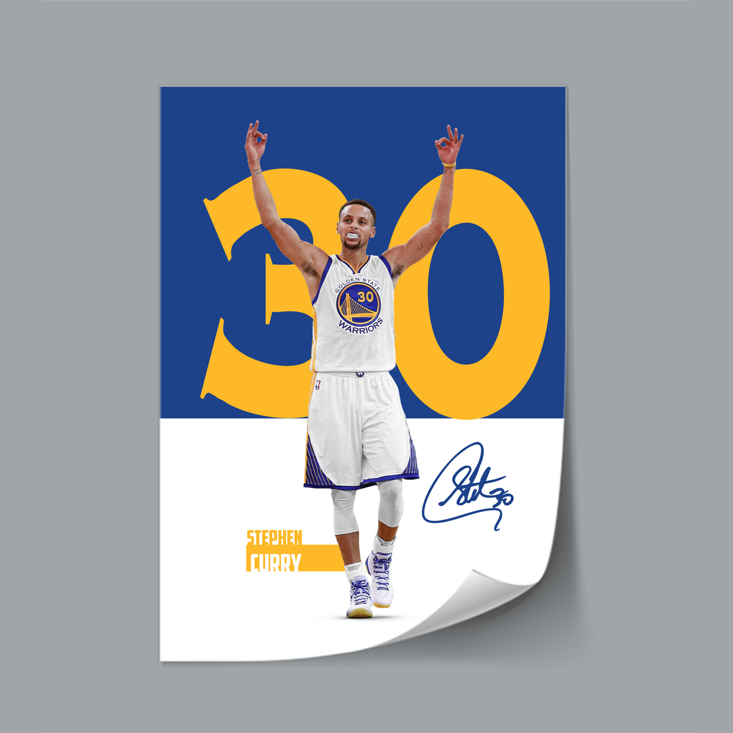 (NBA Player) Stephen Curry poster