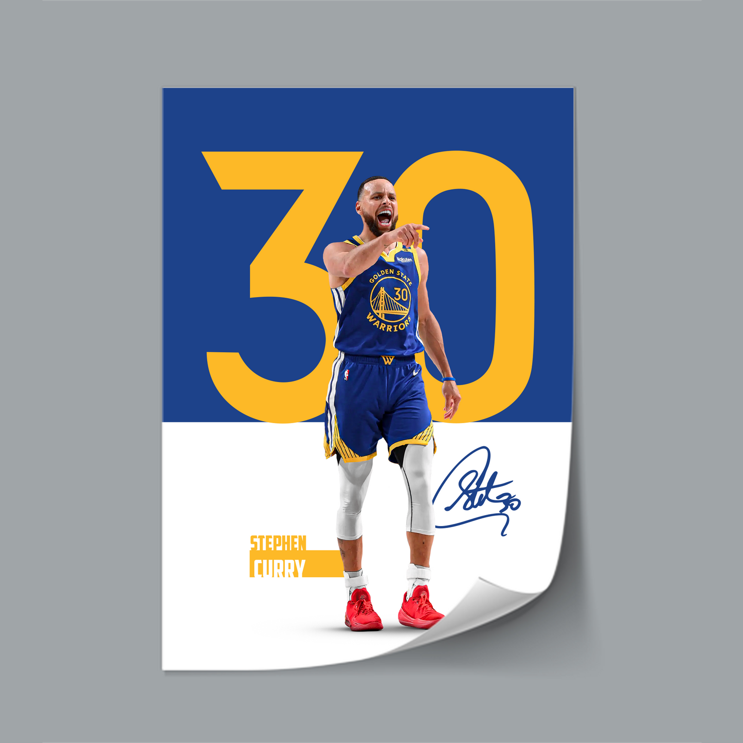 (NBA Player) Stephen Curry poster