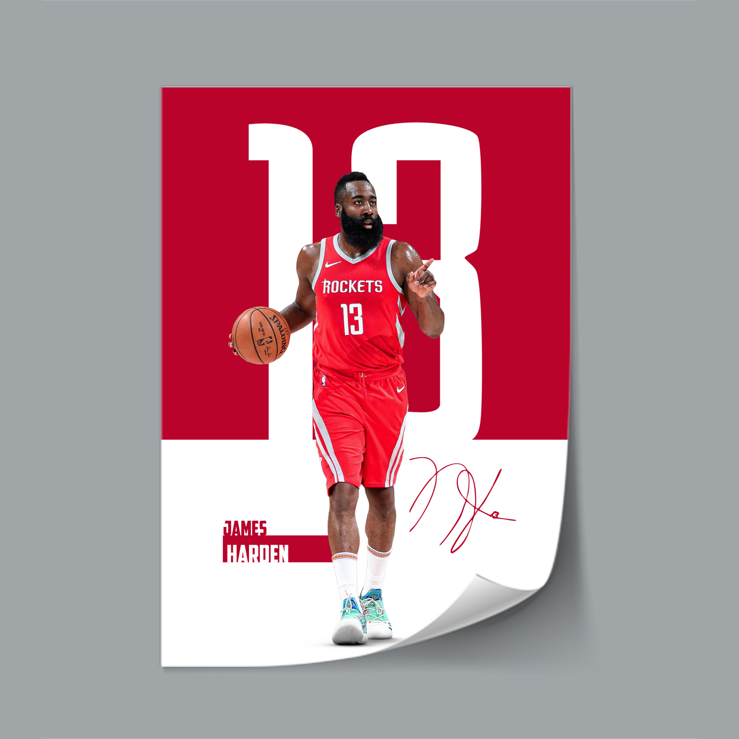 (NBA Player) James Harden poster