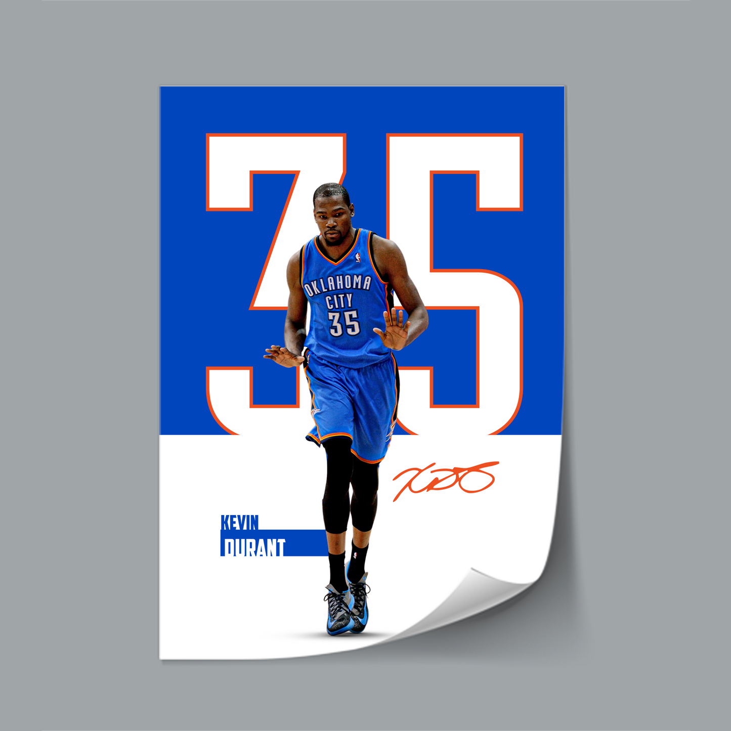 (NBA Player) Kevin Durant poster