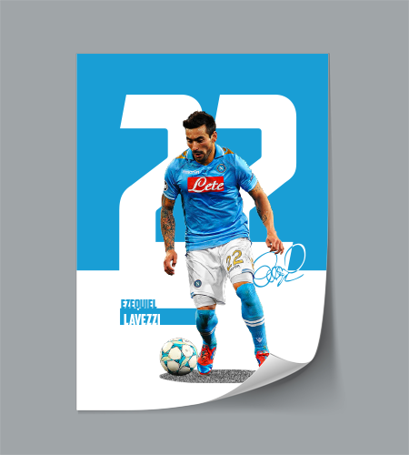 (Player) Ezequiel Lavezzi poster