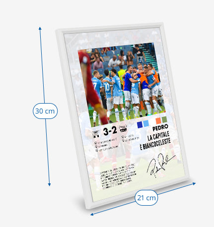 Lazio-Roma 3-2 poster