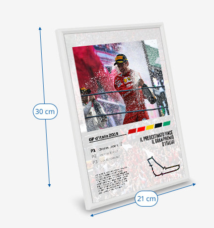 (F1) Monza GP 2019 Charles Leclerc poster