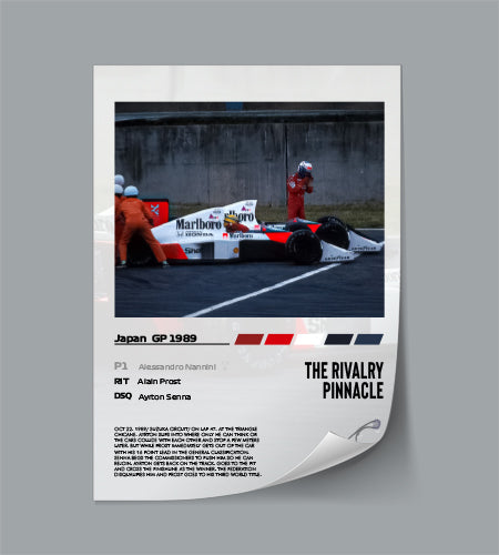 (F1) Japan GP 1989 Prost vs Senna poster