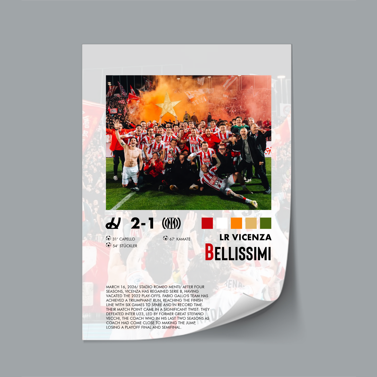 Vicenza-Inter U23 2-1 Poster