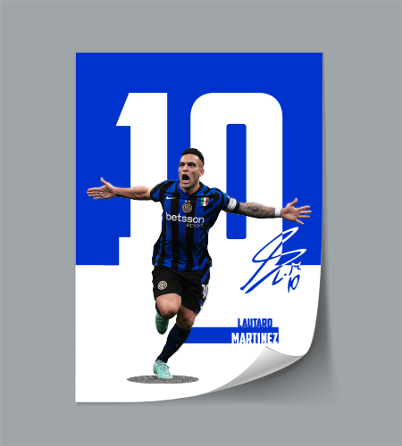 (Player) Lautaro Martinez poster