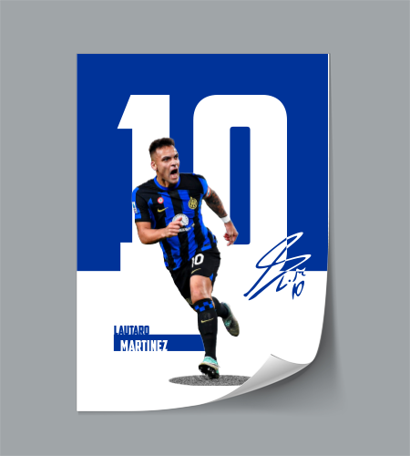 (Player) Lautaro Martinez poster