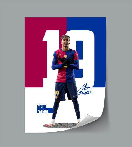 (Player) Lamine Yamal poster
