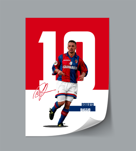 (Player) Roberto Baggio poster