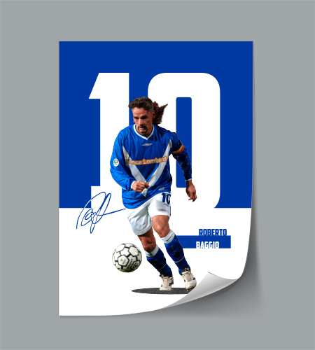 (Player) Roberto Baggio poster