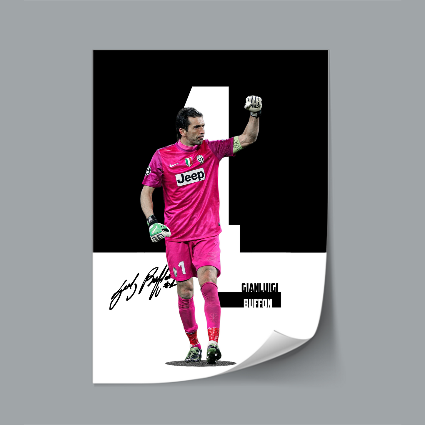 (Player) Gianluigi Buffon poster