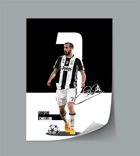 (Player) Giorgio Chiellini poster