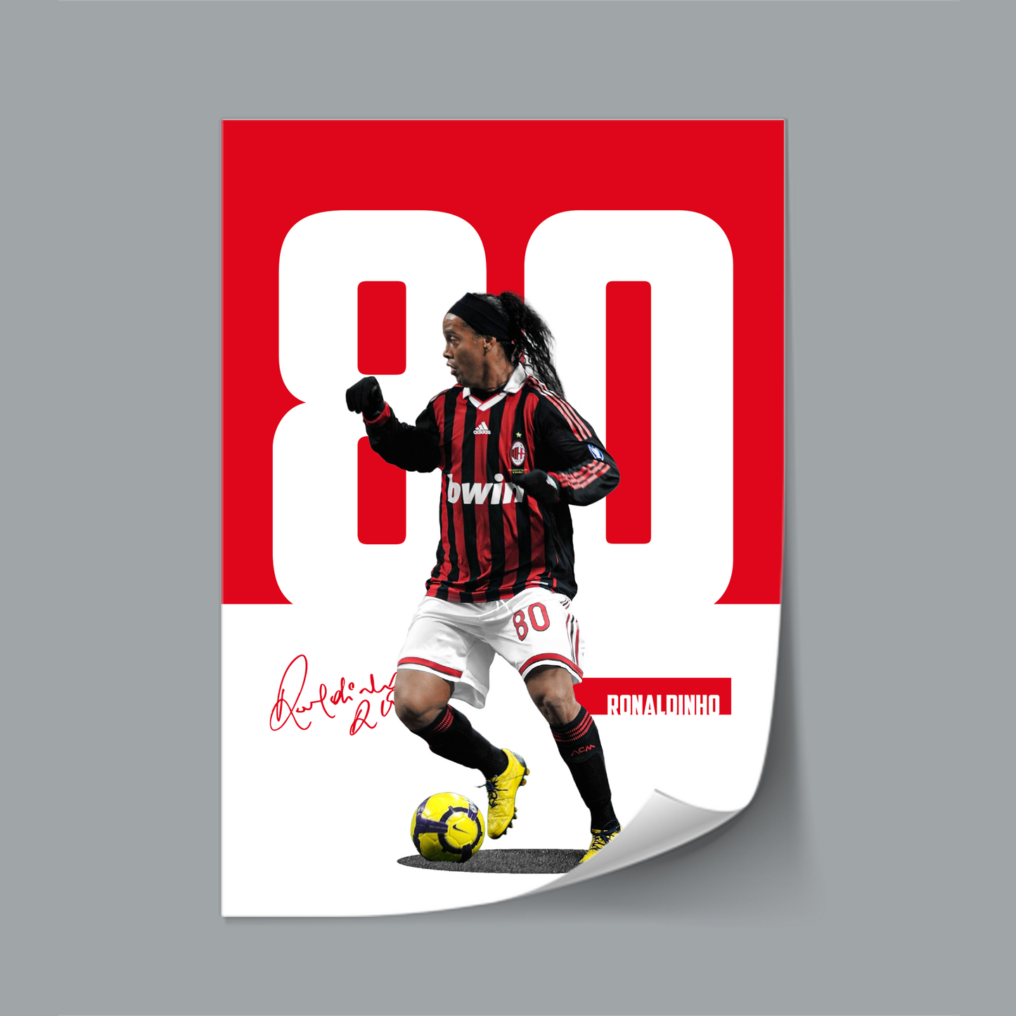 (Player) Ronaldinho poster