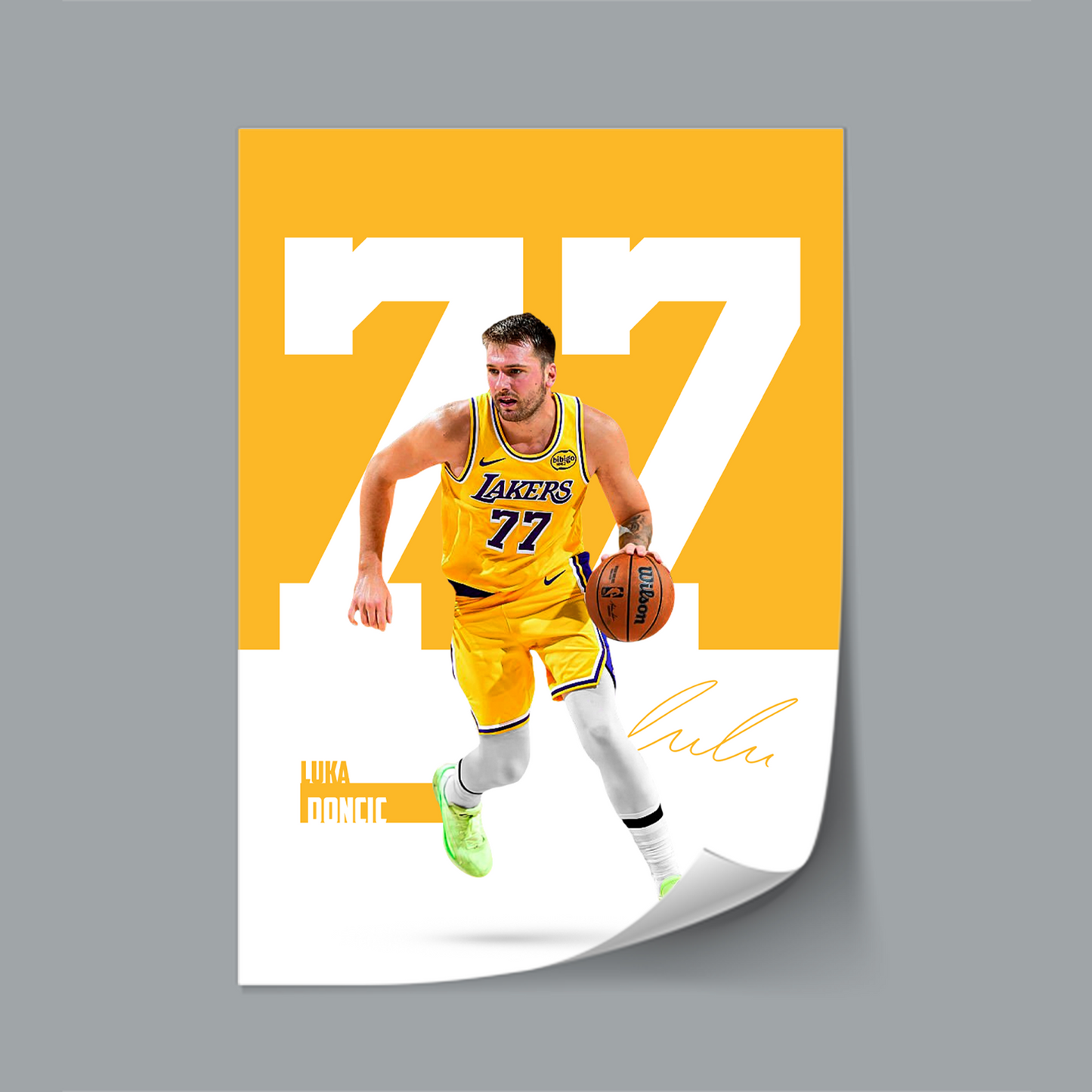 (NBA Player) Luka Doncic poster