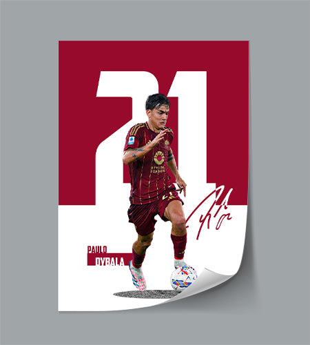 (Player) Paulo Dybala poster