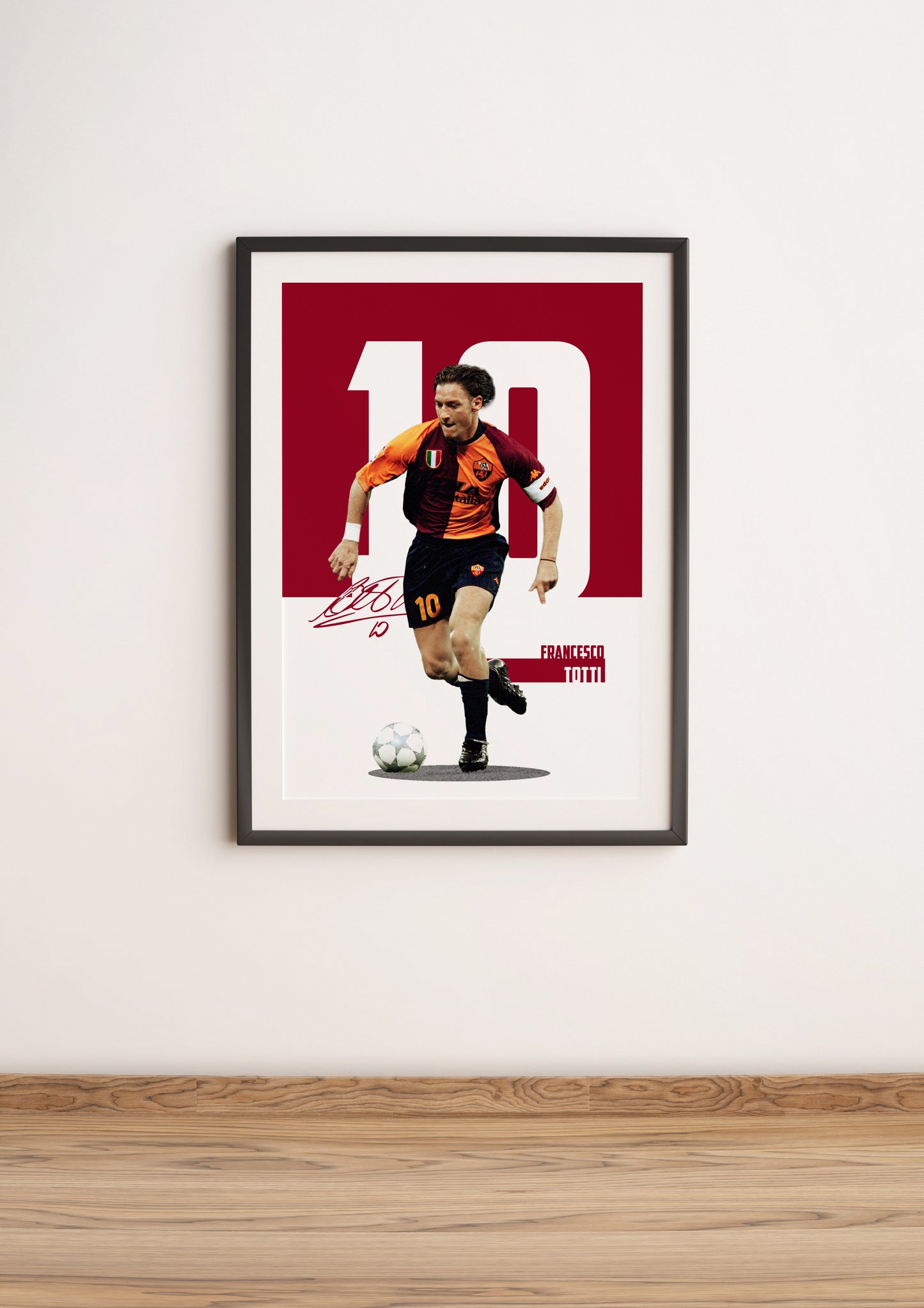 (Player) Francesco Totti poster