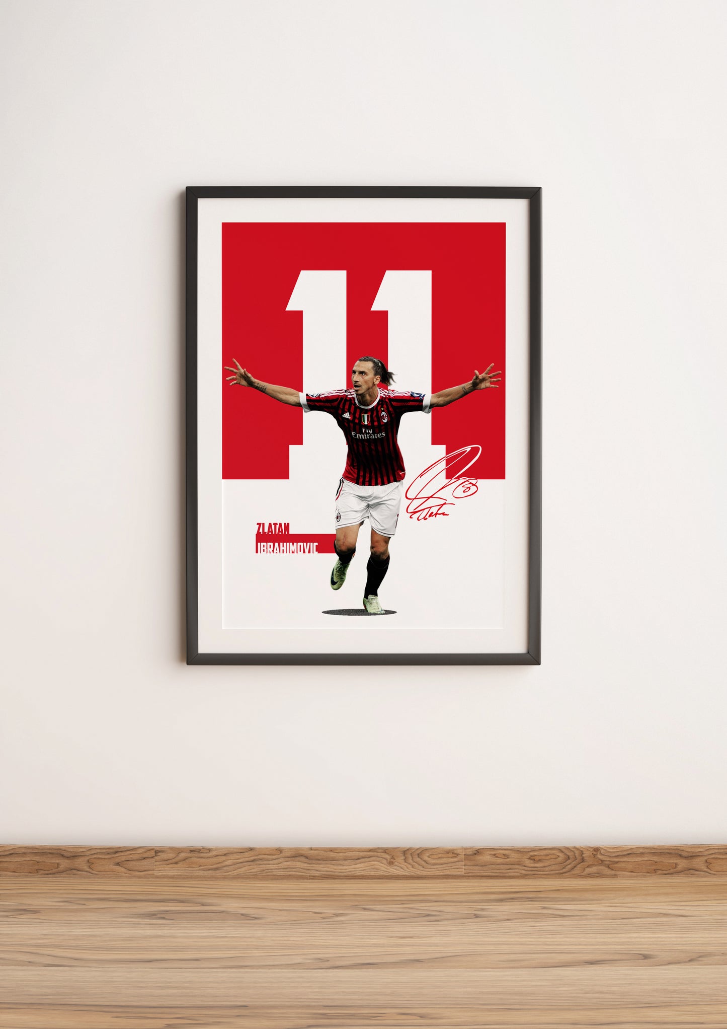 (Player) Zlatan Ibrahimovic poster
