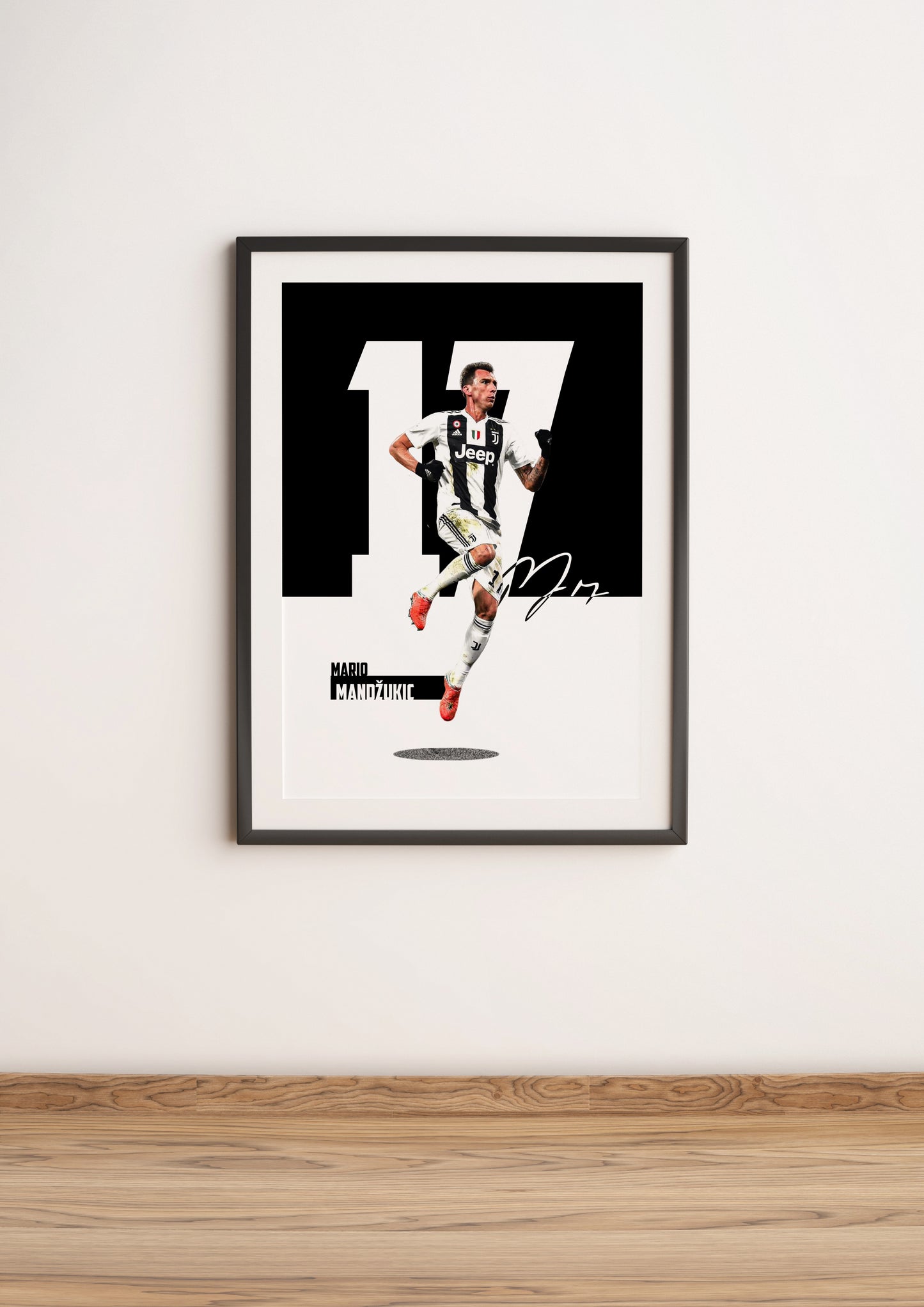 (Player) Mario Mandzukic poster