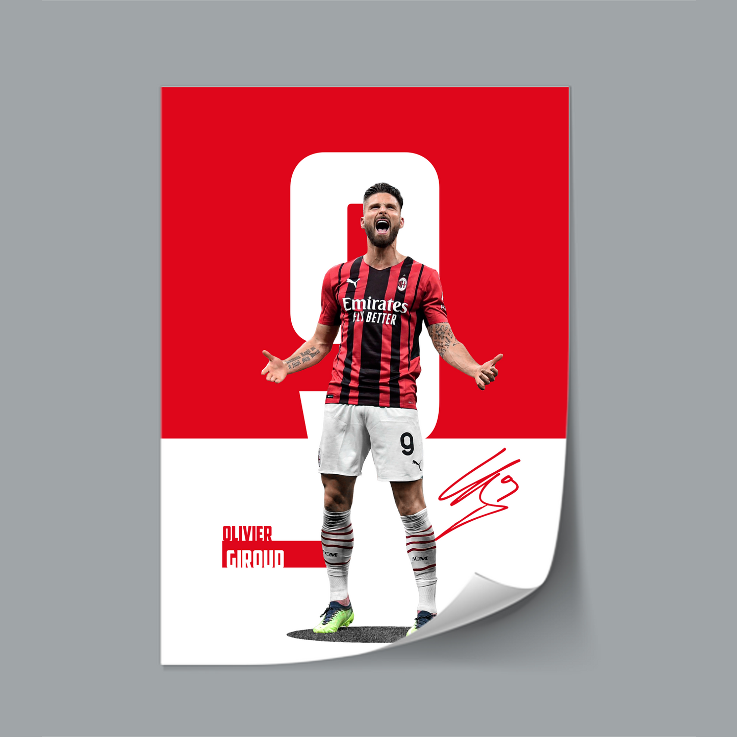 (Player) Olivier Giroud poster