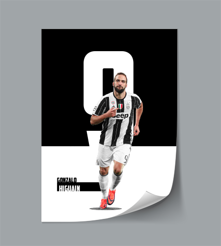 (Player) Gonzalo Higuain poster