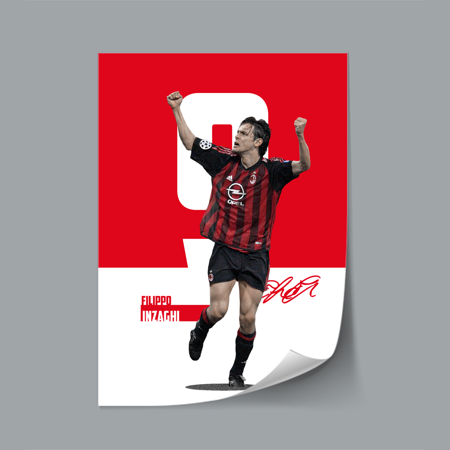 (Player) Filippo Inzaghi poster