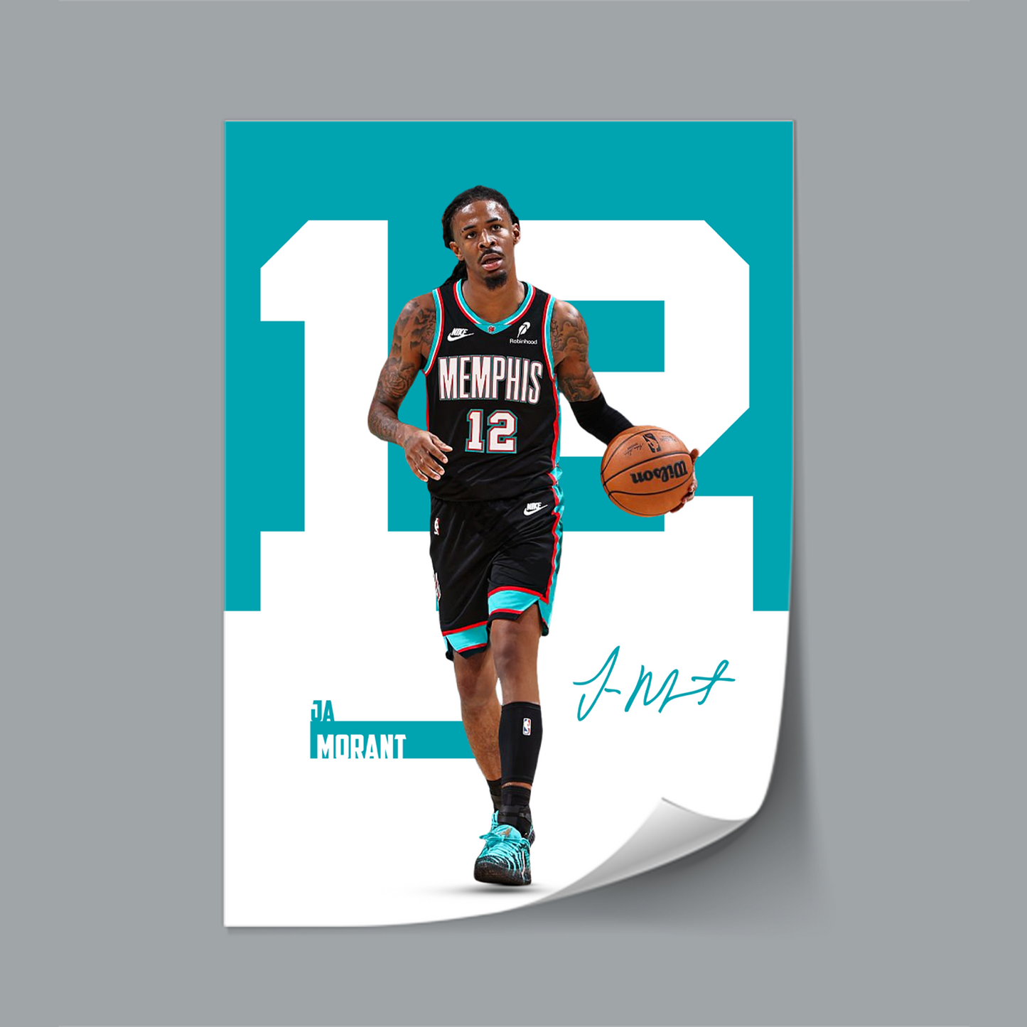 (NBA Player) Ja Morant poster