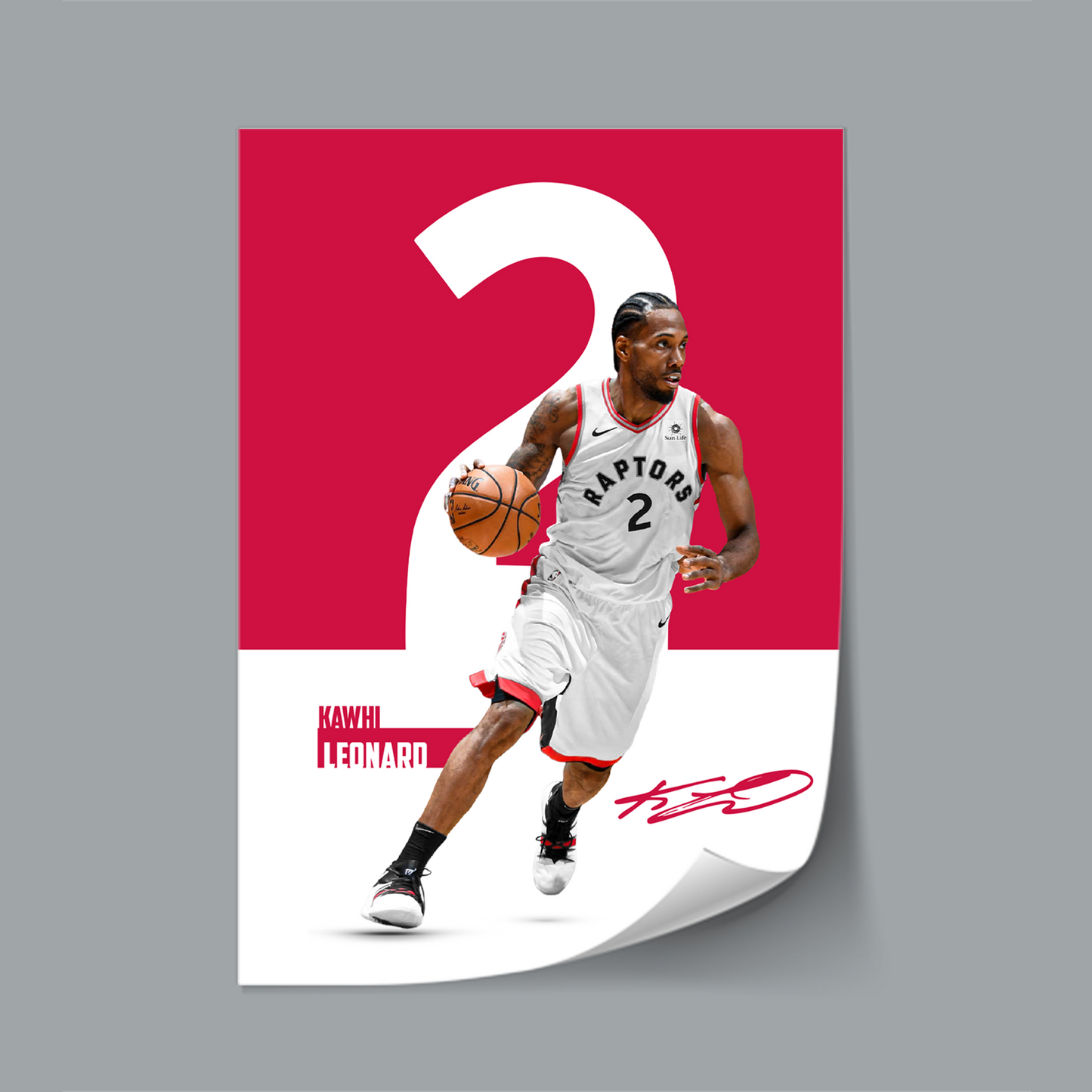 (NBA Player) Kawhi Leonard poster