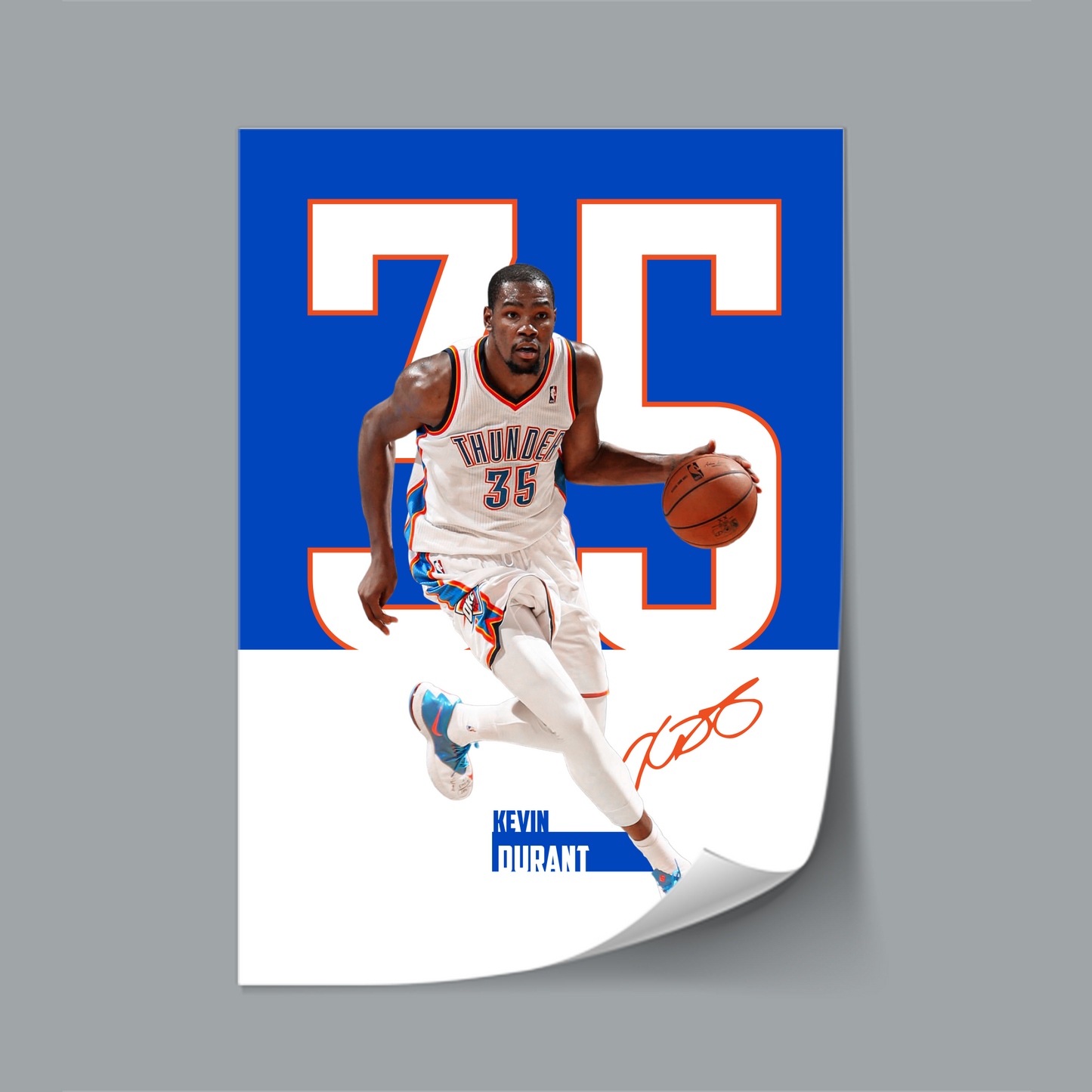 (NBA Player) Kevin Durant poster