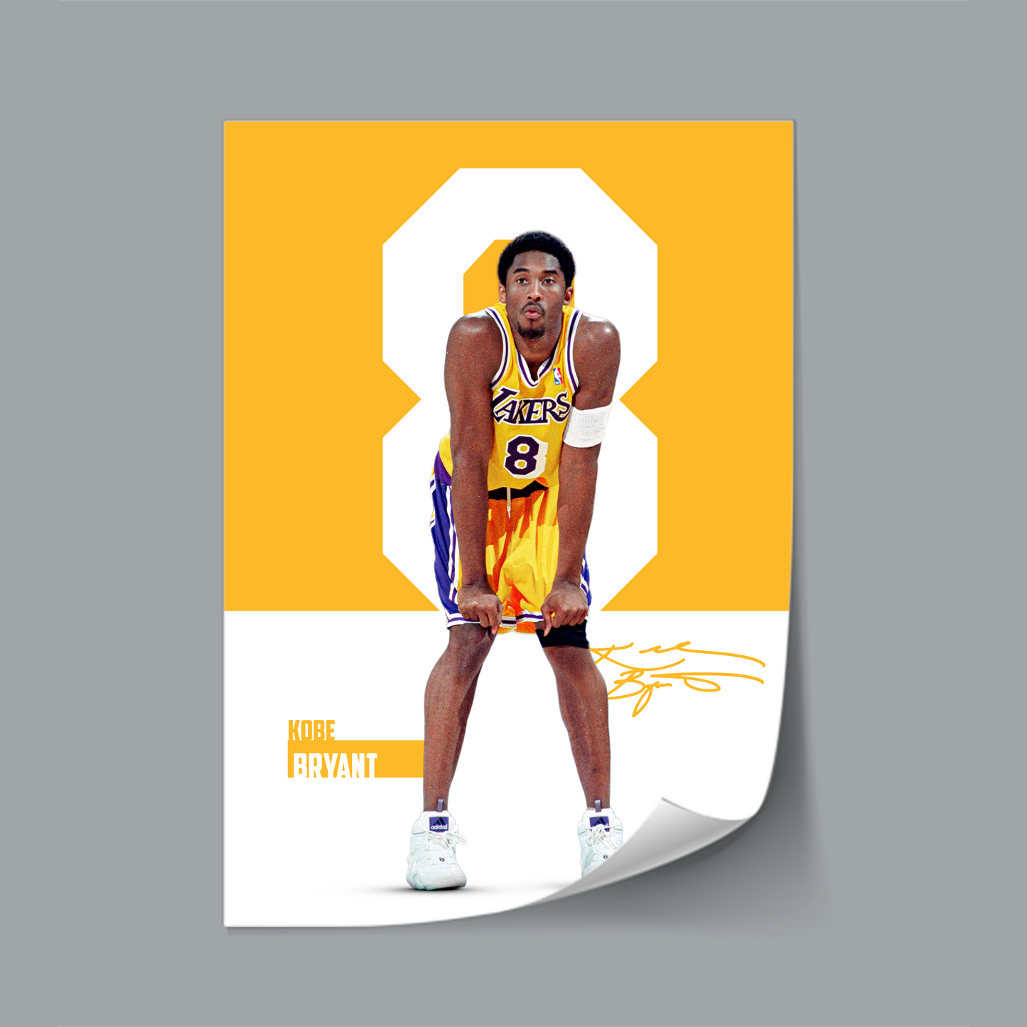 (NBA Player) Kobe Bryant poster