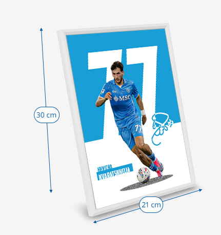 (Player) Khvicha Kvaratskhelia poster