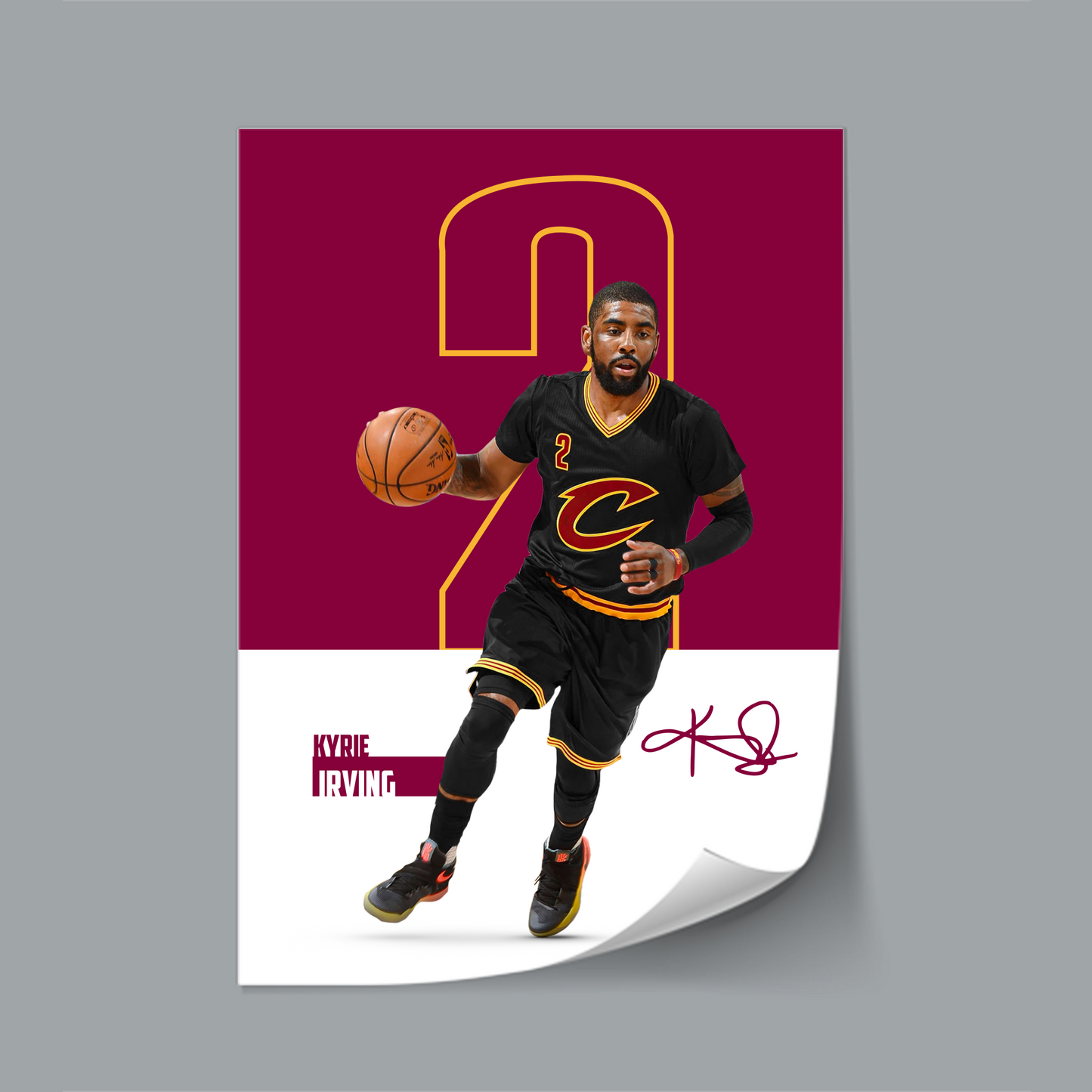 (NBA Player) Kyrie Irving poster