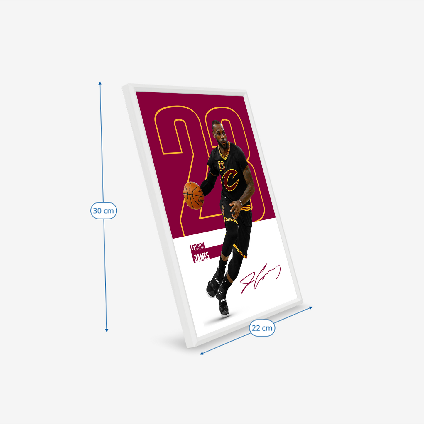 (NBA Player) LeBron James poster