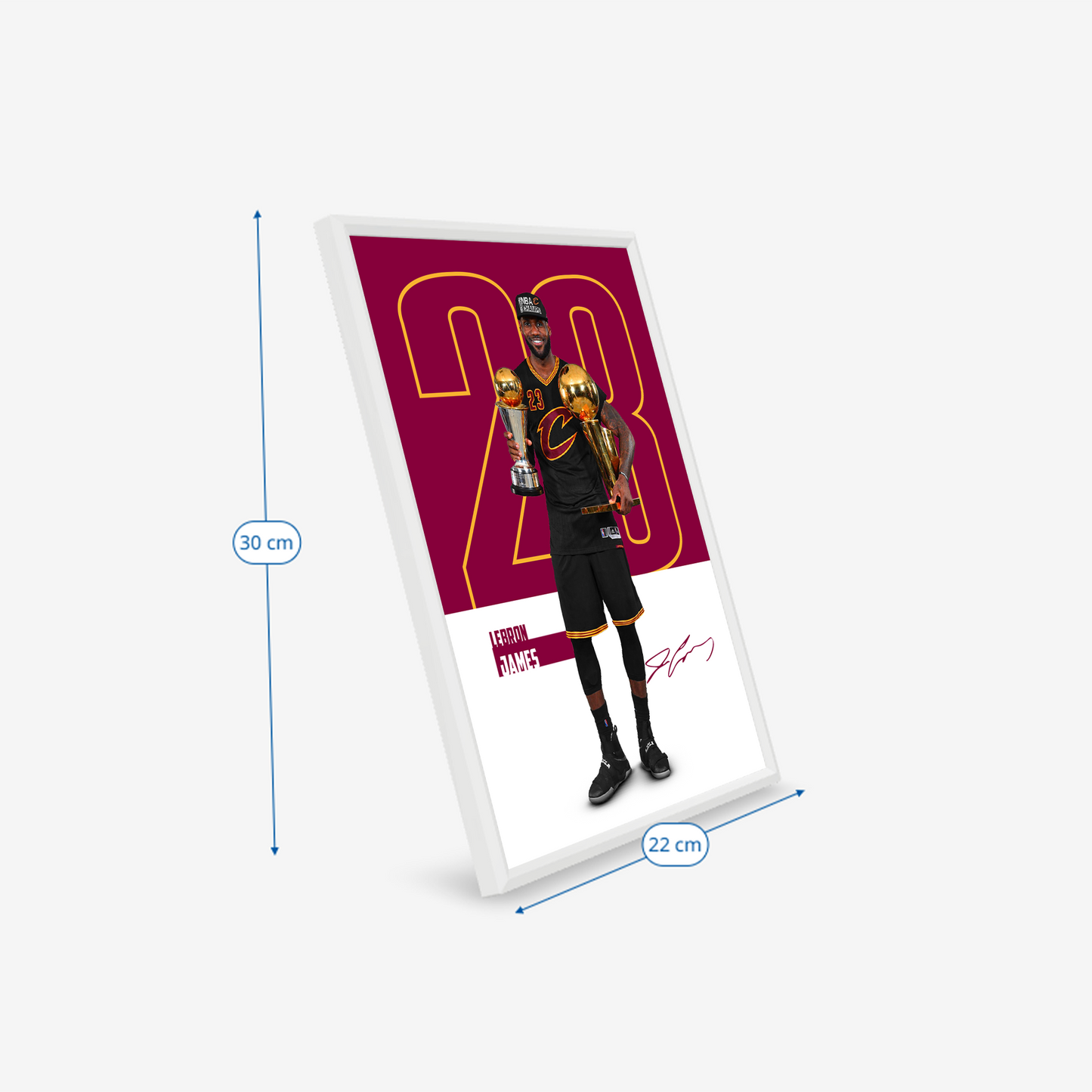 (NBA Player) LeBron James poster