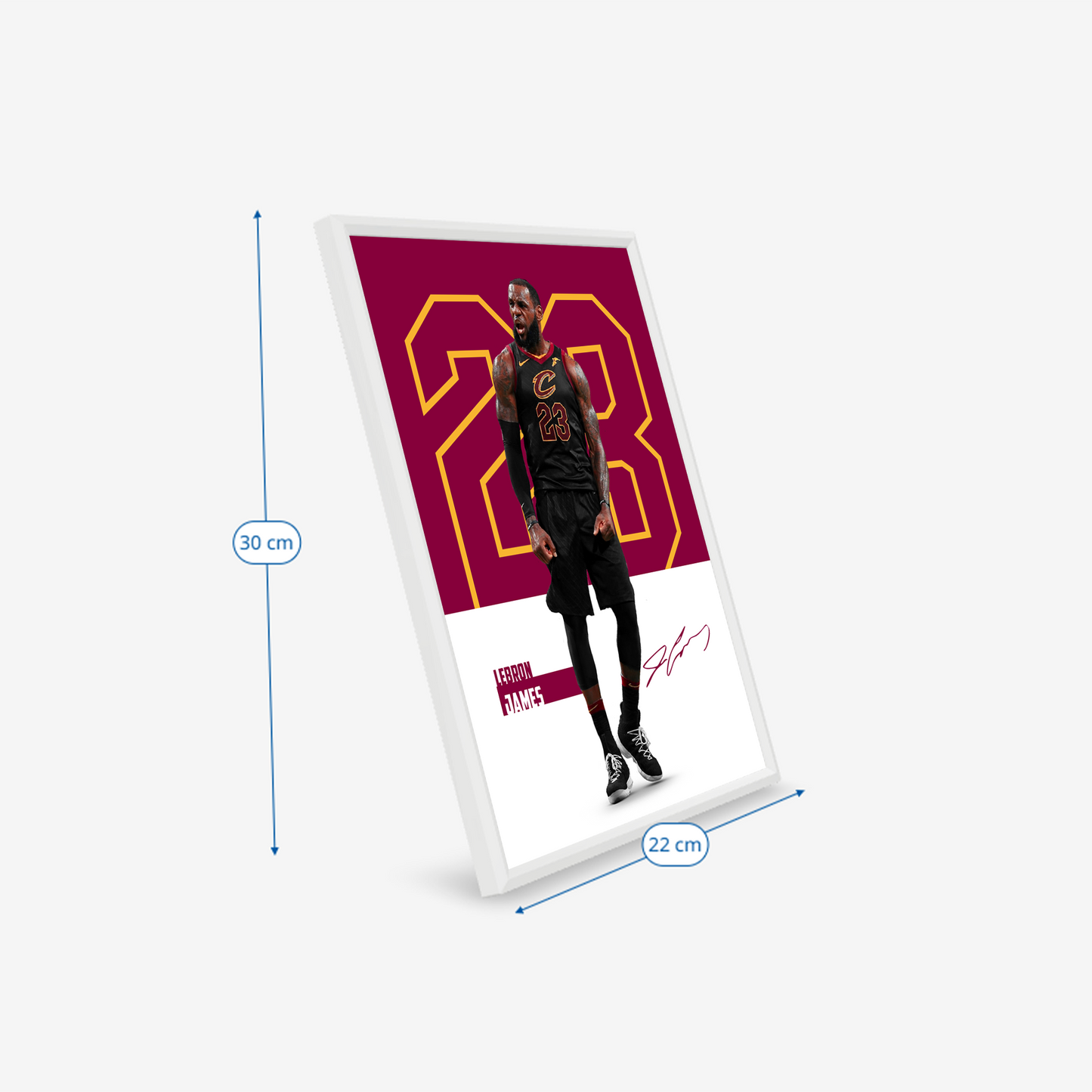 (NBA Player) LeBron James poster