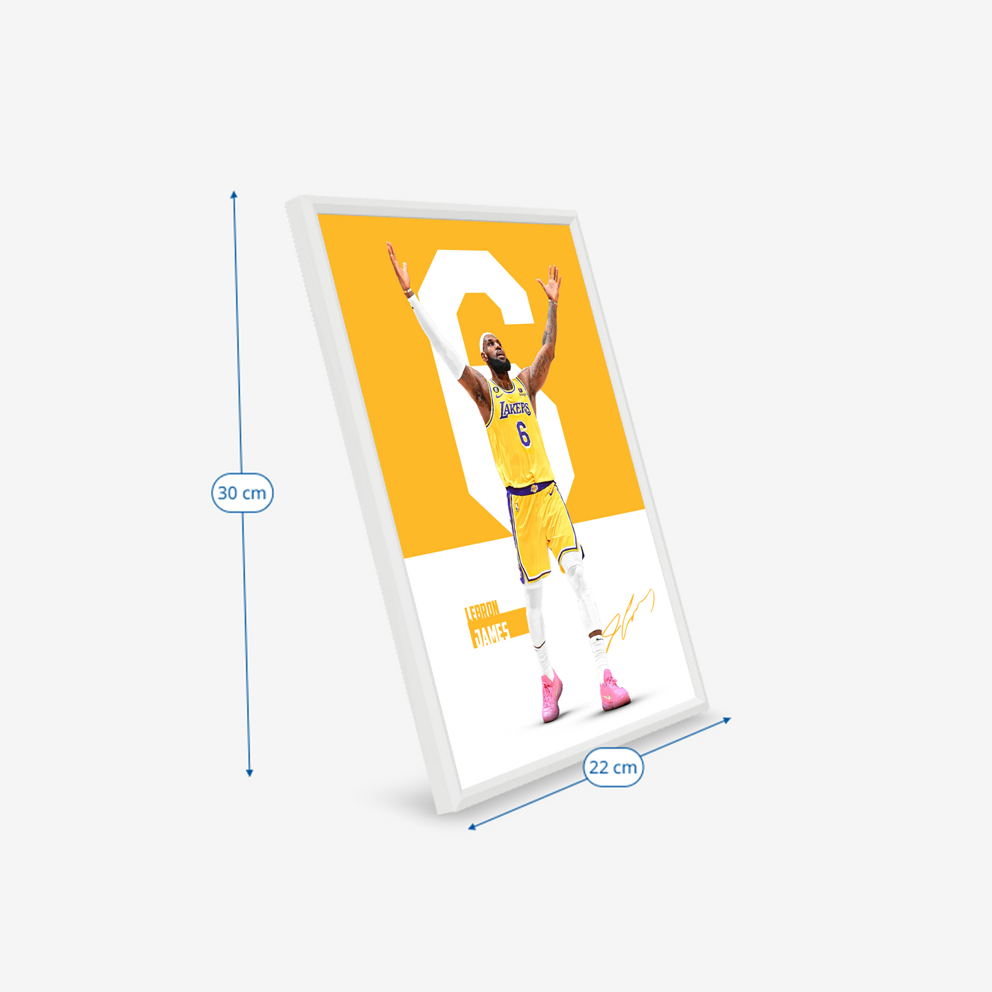 (NBA Player) LeBron James poster