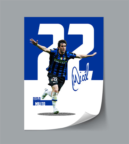 (Player) Diego Milito poster