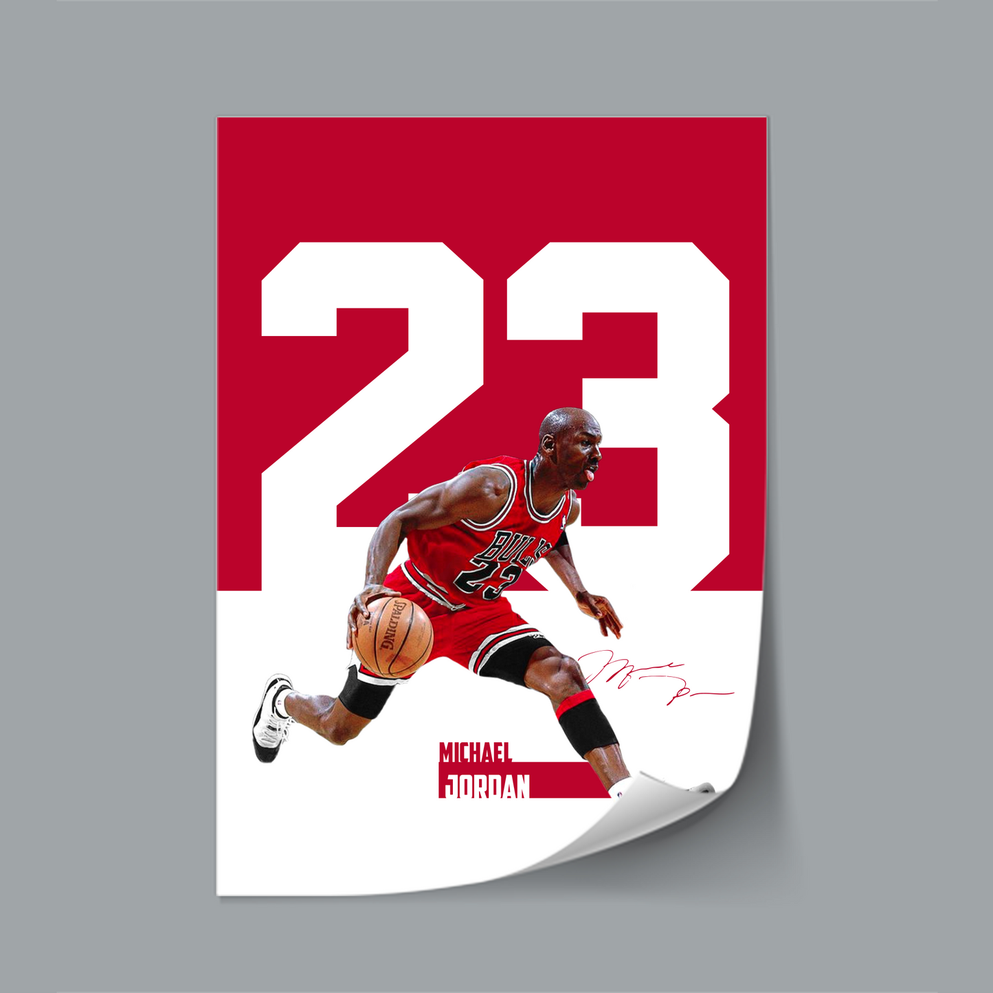 (NBA Player) Michael Jordan poster