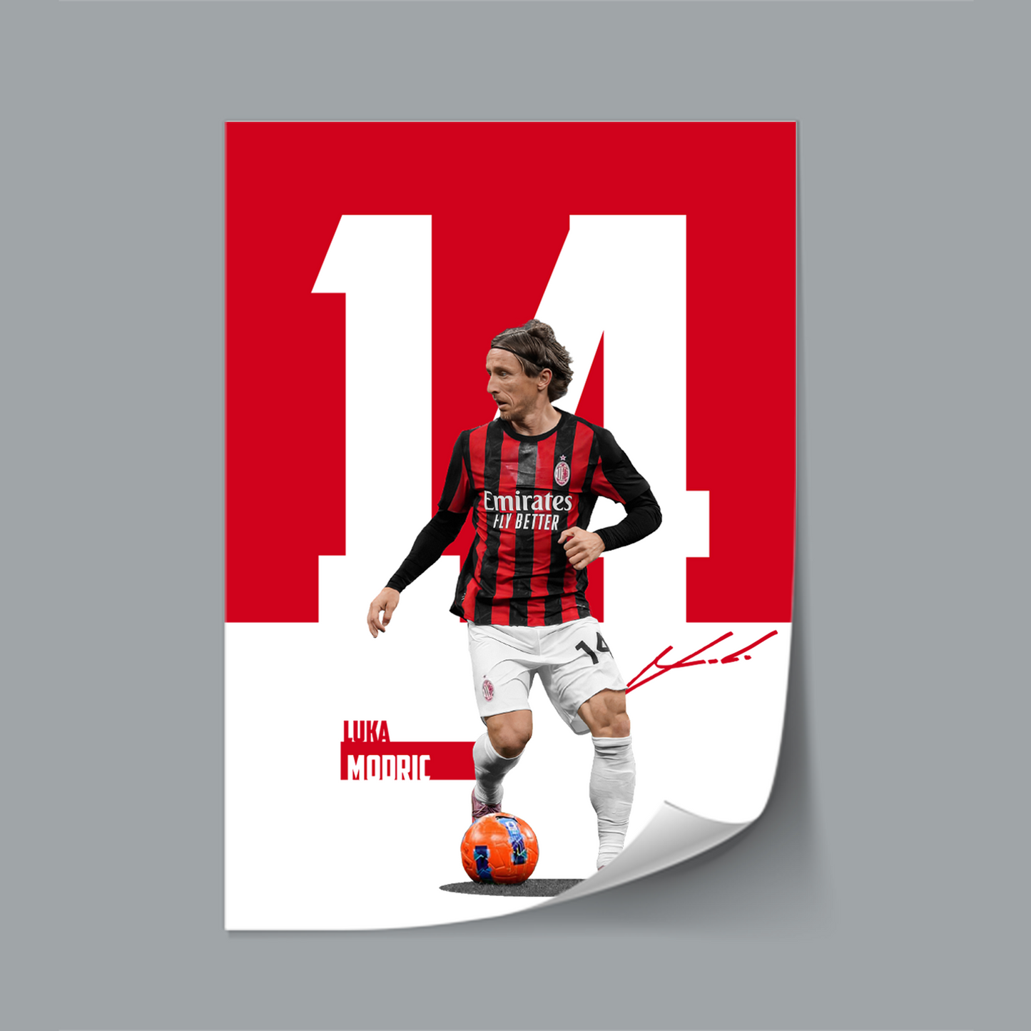 (Player) Luka Modric poster