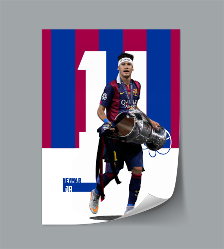 (Player) Neymar Jr poster