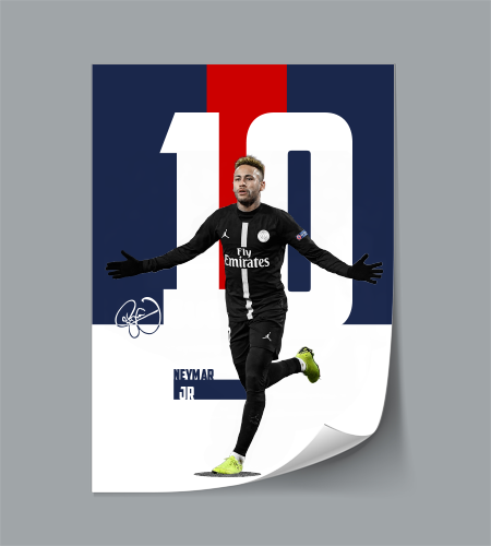 (Player) Neymar Jr poster