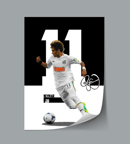 (Player) Neymar Jr poster