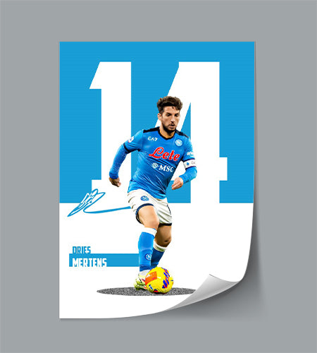 (Player) Dries Mertens poster