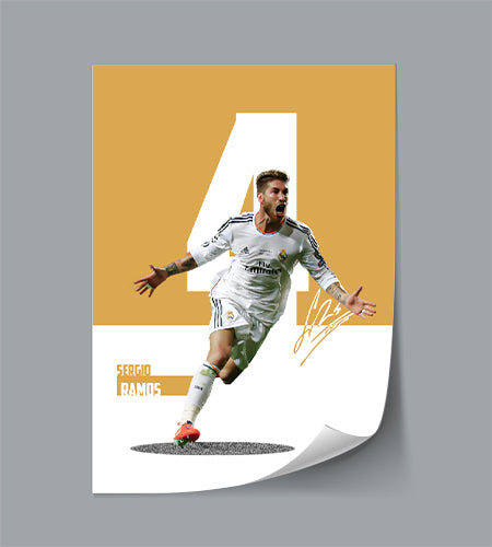 (Player) Sergio Ramos poster